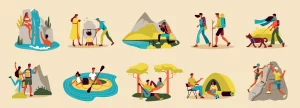 Camping and Adventure Banner