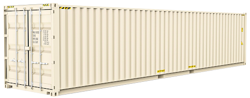 A picture of a storage container thats 8 feet wide and tall and 240 feet long